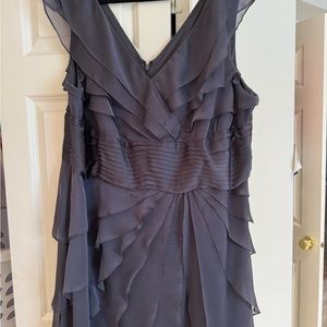 Adrianna Papell ruffle dress